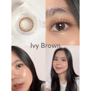 Maxim Color Air คอนแทคเลนส์รายเดือน สีน้ำตาล Ivy Brown 1กล่อง มี 2 ชิ้น(1คู่) ค่าสายตา 00 ถึง -12.00