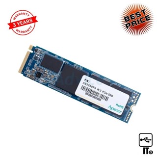 256 GB SSD M.2 PCIe APACER AS2280 (AP256GAS2280P4-1) NVMe ฮาร์ดดิส ฮาร์ดดิสก์ ฮาร์ดดิสก์ ssd ประกัน 3Y