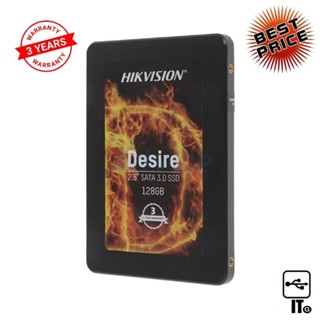 128 GB SSD SATA HIKVISION DESIRES(S) (HIKSSDDESIRE128G) ฮาร์ดดิส ฮาร์ดดิสก์ ฮาร์ดดิสก์ ประกัน 3Y