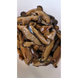 เห็ดหอมคั่วซีอิ๊วเจ สูตรโบราณ นุ่มเข้าเนื้อ เค็มๆหอมๆนัวๆ รสชาติอร่อยมาก 200 กรัม