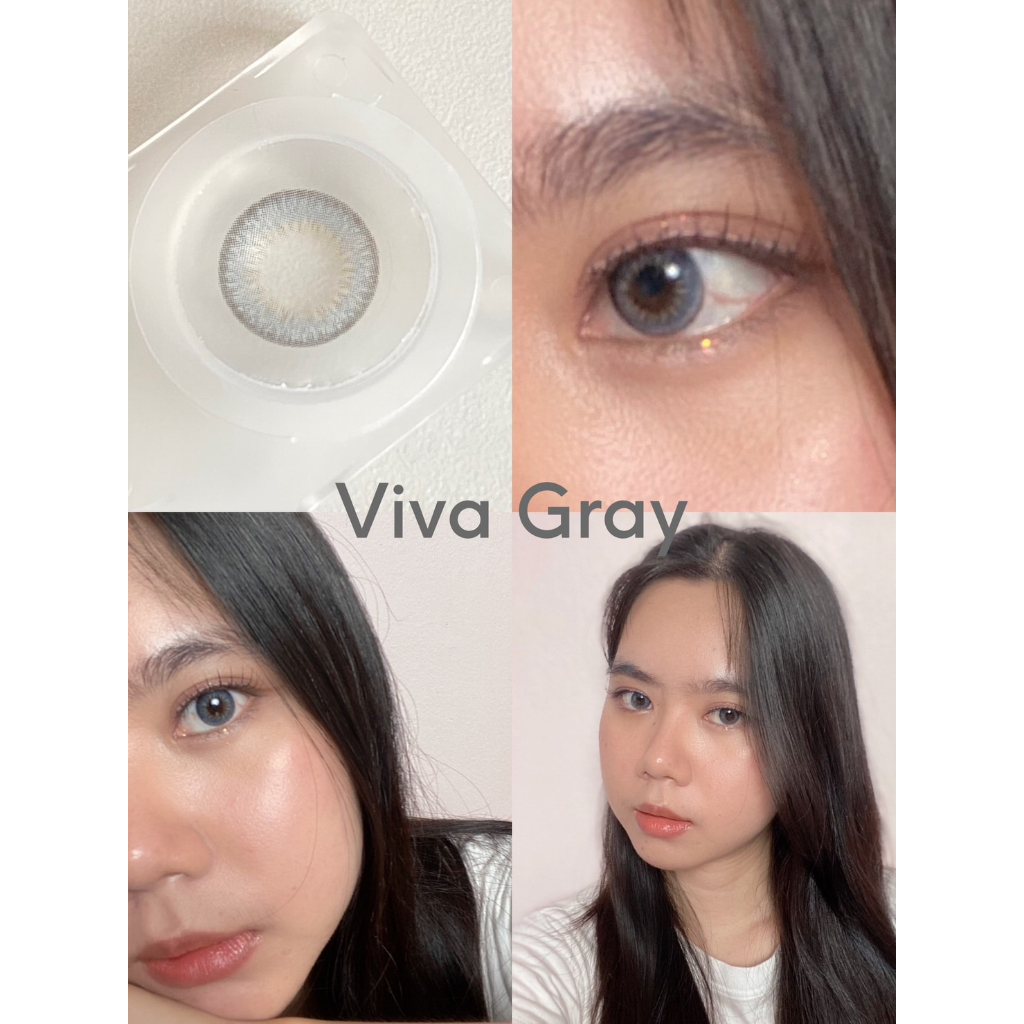 ใหม่ Maxim Color Air คอนแทคเลนส์รายเดือน สีใหม่ No.57 สีเทา Viva Gray 1 กล่องมี 2 ชิ้น(1คู่) ค่าสายตา 00 ถึง -12.00 - รูปที่ 2