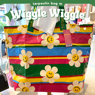 (พร้อมส่ง/แท้) wiggle wiggle tarpaulin bag m กระเป๋าใบใหญ่สุดๆ