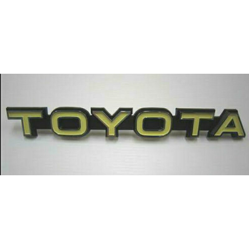Logo Toyota กะจังหน้า ของแท้ Toyota Land Cruiser FJ40 BJ40