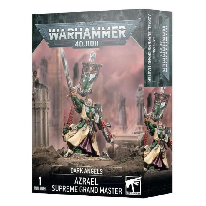 [GWพร้อมส่ง] Warhammer 40k : DARK ANGELS: DARK ANGELS AZRAEL โมเดลเกมจำลองสนาม