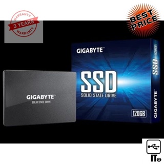 120 GB SSD SATA GIGABYTE (GSTFS31120GNTD) ประกัน 3Y