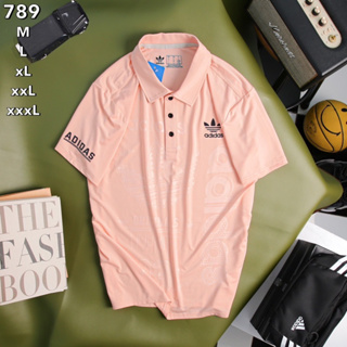 เสื้อโปโลผู้ชาย คอปกแขนสั้น ตีกอล์ฟ ใส่ลำลอง polo man AD87