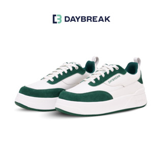 [ใส่โค้ด15MALL99 ลด15%] DAYBREAK T-City Leather Hunter Green รองเท้าผ้าใบ หนังแท้ ผู้ชาย ผู้หญิง Antibacterial