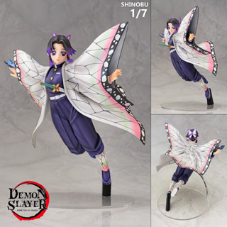 Figure ฟิกเกอร์ Demon Slayer เดม่อน สเลเยอร์ ดาบพิฆาตอสูร Shinobu Kocho ชิโนบุ โคโช 1/7 เสาหลักแมลง โมเดล การ์ตูน Model