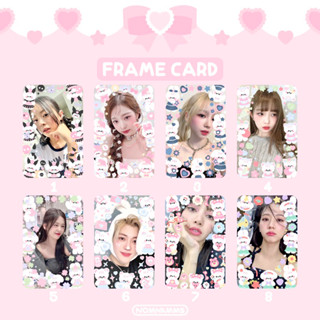 Frame card nomnamms เฟรมการ์ดคอลใหม่ nomnamms🎀⭐️