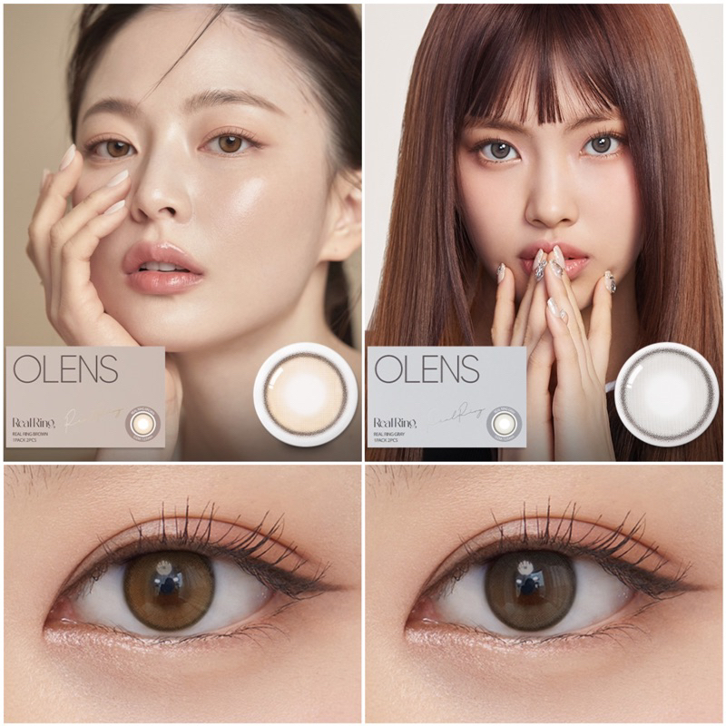 (1day & Monthly) OLENS รุ่น REAL RING คอนแทคเลนส์เกาหลี