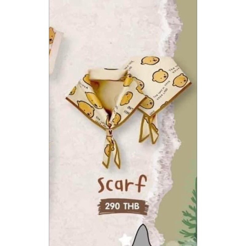 ผ้าพันคอหมี วาวา คอลcampping