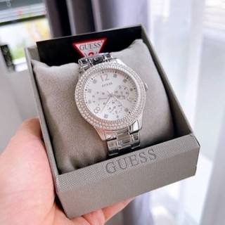 ⌚💥นาฬิกาข้อมือ ผู้หญิง NEW Guess สายสเตนเลสสีเงิน