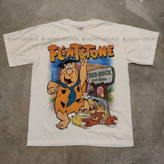 THE FLINTSTONE เสื้อลายหนัง ลายการ์ตูน