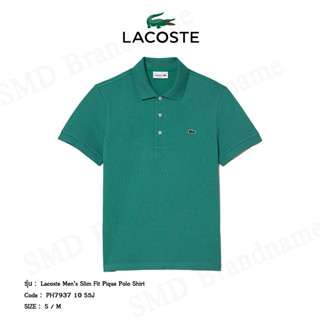 Lacoste เสื้อโปโลชาย รุ่น Lacoste Men’s Slim Fit Pique Polo Shirt Code: PH7937 10 S5J