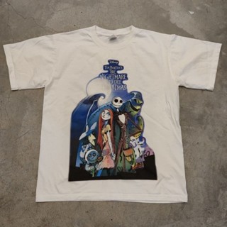 THE NIGHTMARE BEFORE CHRISTMAS เสื้อหนัง การ์ตูน