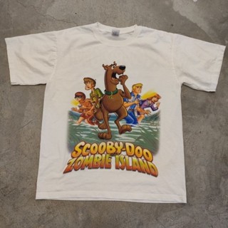 SCOOBY DOO เสื้อลายหนัง ลายการ์ตูน ดิจิตอลปริน