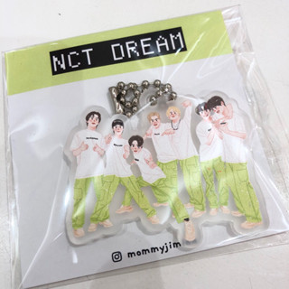 Keychain NCT Dream Green pants พวงกุญแจ เอ็นซีทีดรีม มาร์ค เหรินจวิ้น เจโน่ แฮชาน แจมิน เฉินเล่อ จีซอง by mommyjiminn