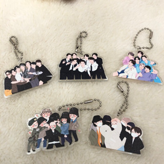 Acrylic Keychain BTS HUG SUSU HEART ARMY JIN JHOPE fanart พวงกุญแจ บีทีเอส บังทัน by FANBANGTAN