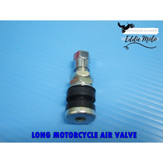 LONG MOTORCYCLE AIR VALVE  // จุ๊บเลสเติมลมรถจักรยานยนต์ (แบบยาว)