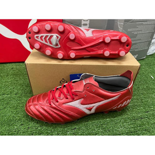 สตั๊ด รองเท้าฟุตบอล Mizuno Morelia Neo iii pro fg หนังจิงโจ้ ไซส์ 42