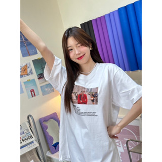 เสื้อยืด Oversize เนื้อผ้า cotton100% สกรีนพรีเมี่ยม