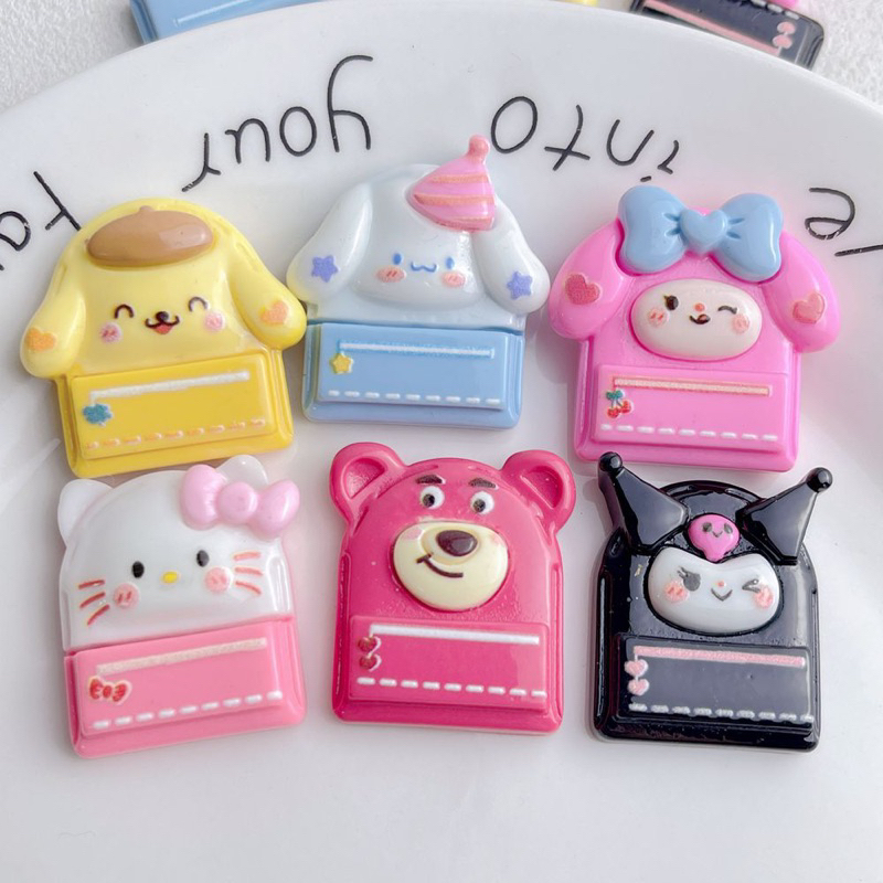 เรซิ่นกระเป๋าซาริงานตกแต่งงานDiyjitbitแบบเงา พร้อมส่ง