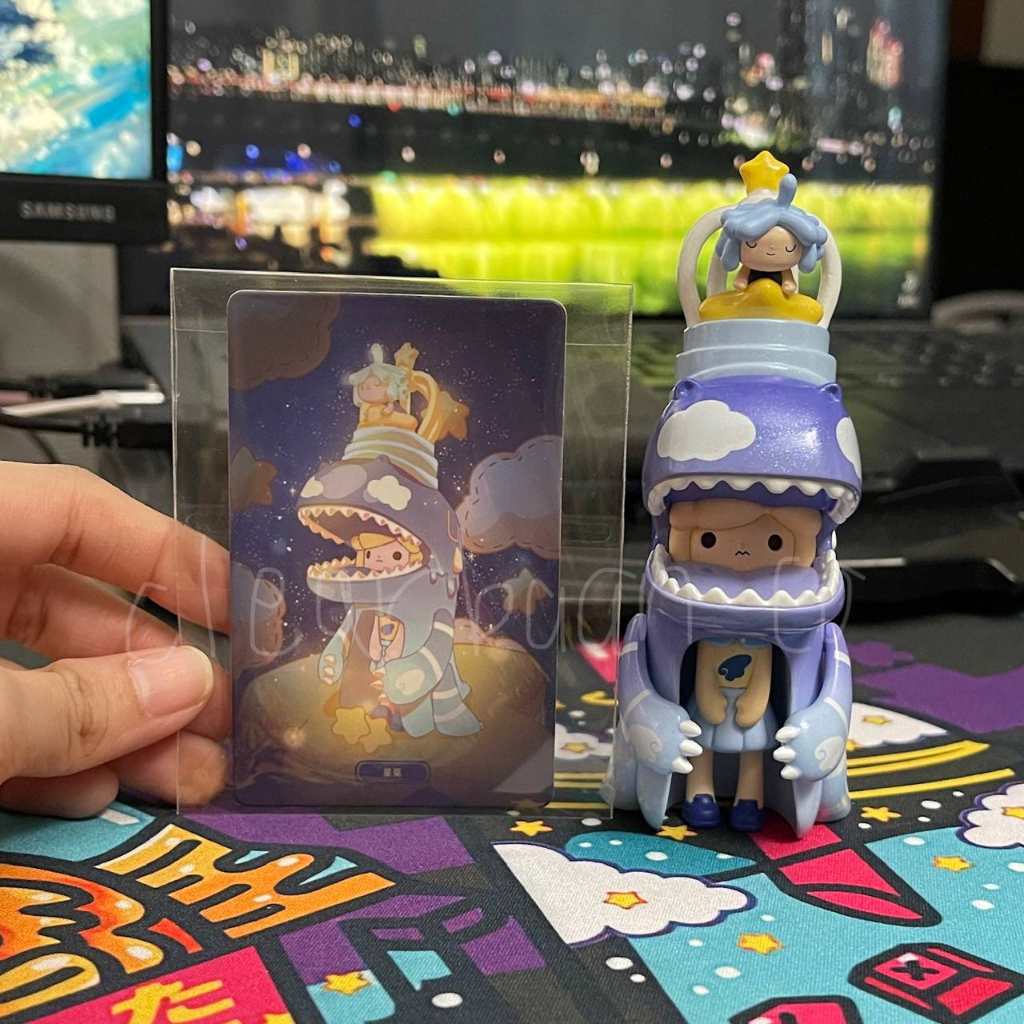 🚚 พร้อมส่ง 🚚 <คละแบรนด์> คละแบบ ราคาเดียว 250 art toy มือสอง มีการ์ด ไม่มีกล่อง กล่องสุ่ม blind box