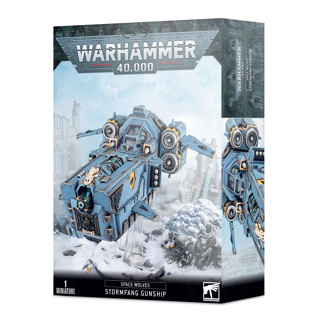[GW-พร้อมส่ง] Warhammer: 40K: SPACE WOLVES STORMFANG GUNSHIP  โมเดลเกมสนามจำลอง