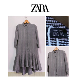 Zara dress size xs สาว xs-s ใส่ได้ สวยมากกก ผ้าดีมาก ตัดใจขาย