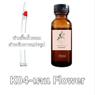 หัวน้ำหอมกลิ่น เคน Flower K04 ไม่ผสมแอลกอฮอล์