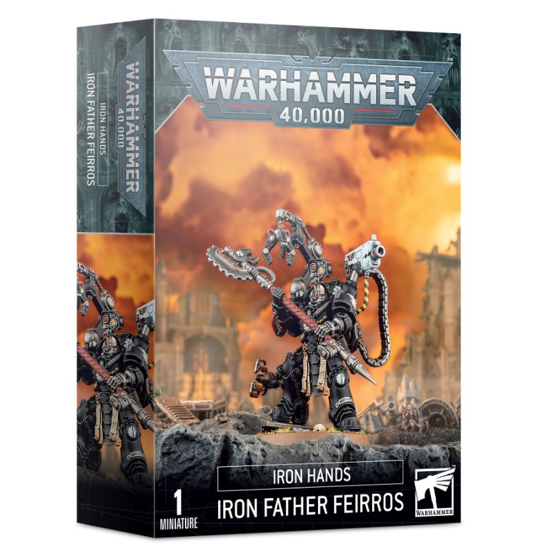 [GW พร้อมส่ง]  WARHAMMER 40K: SPACE MARINES: IRON HANDS: IRON FATHER FEIRROS โมเดลเกมสจำลอง