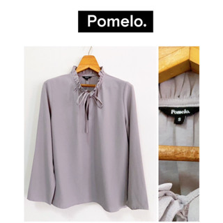 shirt pomelo size s สาว s ค่ะน่ารักเรียบร้อย งานวินเทจ