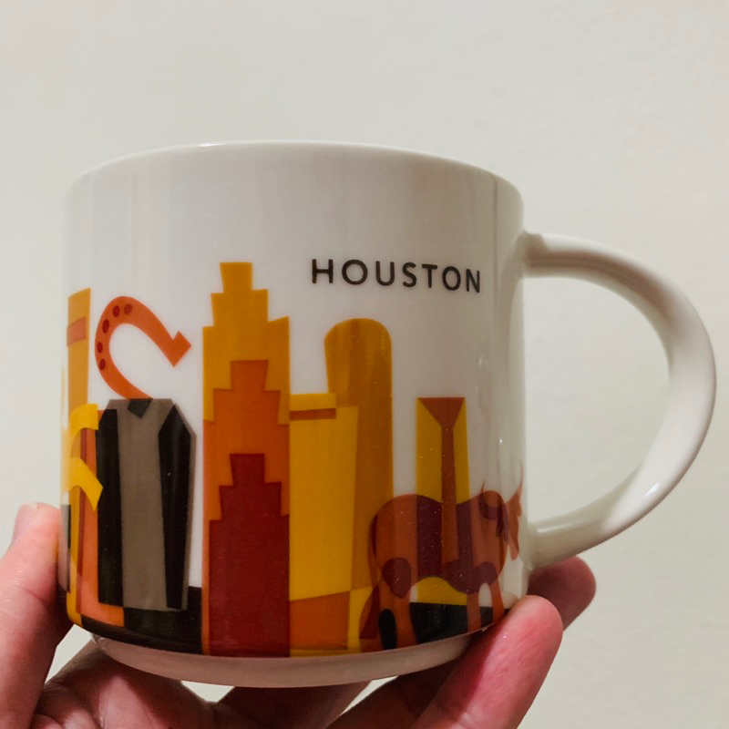 แก้ว Starbucks mug houston city icon มือ 1 พร้อมส่ง