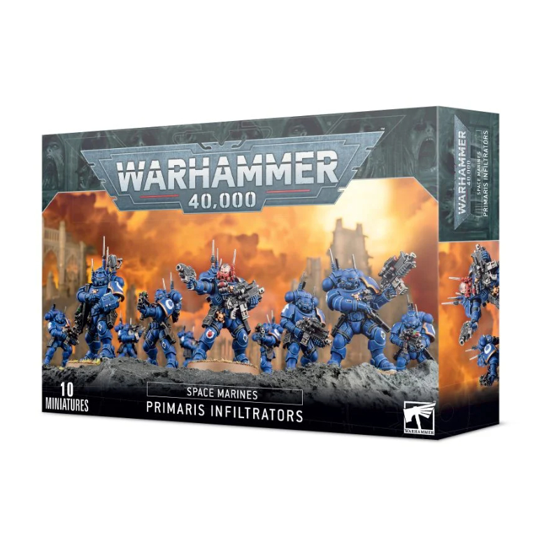 [GW พร้อมส่ง]Warhammer 40K: SPACE MARINE:PRIMARIS INFILTRATORS โมเดลเกมจำลอง