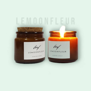 Lemoonfleur เทียนหอม Soy Wax  Scented Candle 120 กรัม