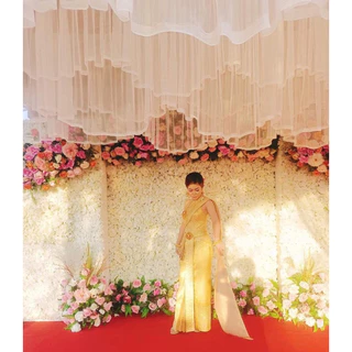 ม่านสายฝน ยาว 9-10 เมตร สำหรับงานแต่ง งานพิธีต่างๆ