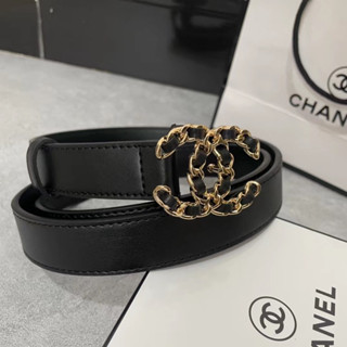 💜 มาใหม่ เซ็ทเข็มขัด Chanel (หัวเงิน / หัวทอง)