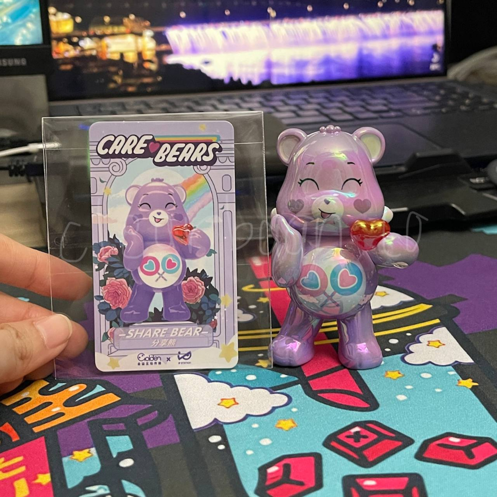 🚚 พร้อมส่ง 🚚 <คละแบรนด์> คละแบบ 220 art toy มือสอง มีการ์ด ไม่มีกล่อง กล่องสุ่ม blind box (Duckoo/Ca