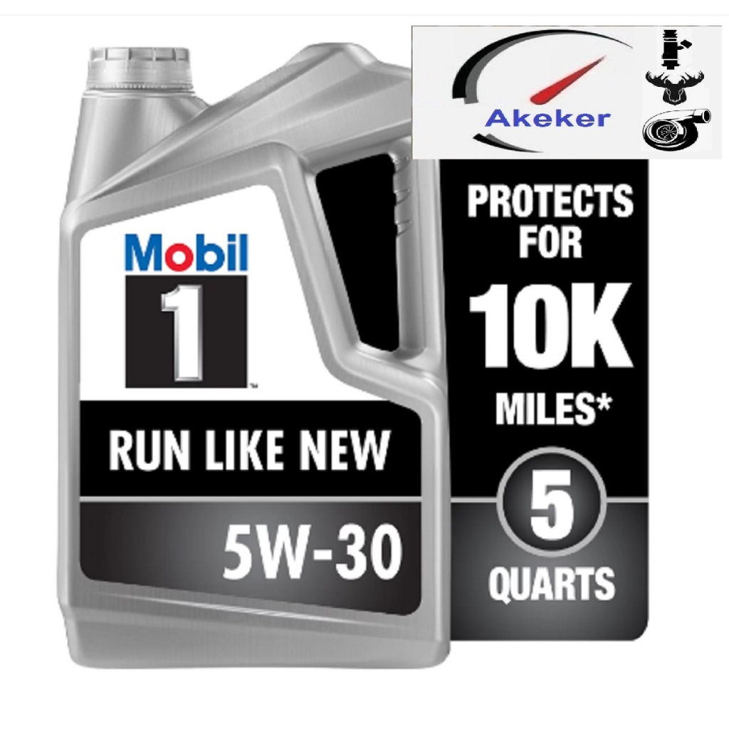 Mobil 1 Advanced Full Synthetic Motor Oil 5W-30 5 QT น้ำมันเครื่อง โมบิลวัน