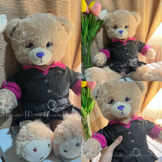 💝ตุ๊กตา Build a bear รุ่นขนวิ๊งๆมีเสื้อกับกางเกง(พร้อมส่ง)