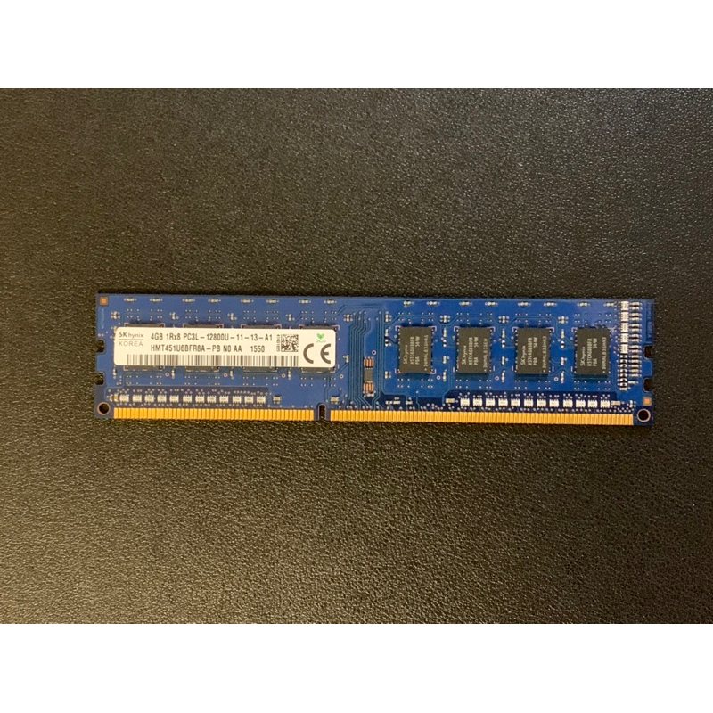 แรม Hynix DDR3 4GB PC3L-12800U 1600MHz 8 ชิพ สำหรับพีซี