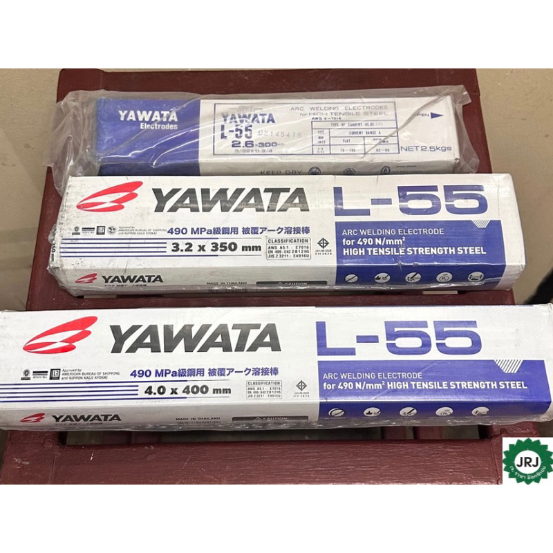 ลวดเชื่อมเหล็ก YAWATA L-55 ขนาด 3.2 &amp; 4.0