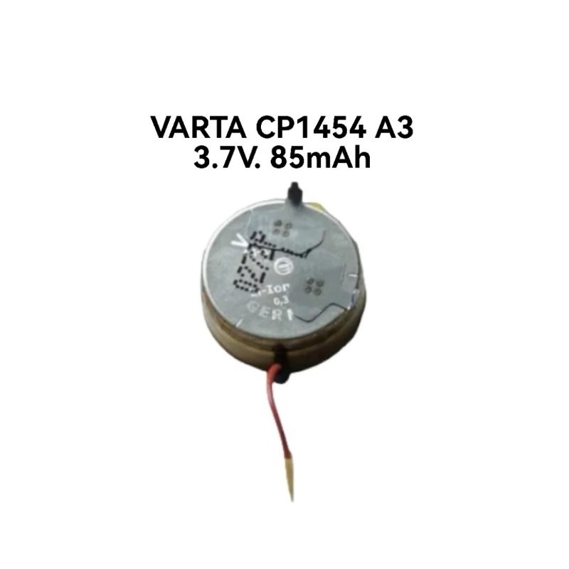 Varta CP1454 A3 rechargeable lithium battery Samsung buds live buds &amp; headphones, Bose SoundSport free จำนวน 1 ชิ้น