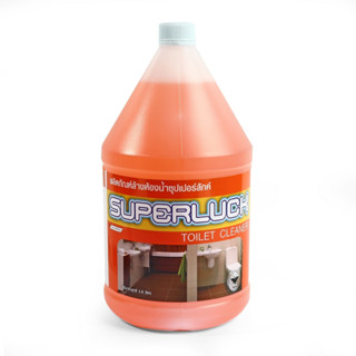 SUPERLUCK ผลิตภัณฑ์ล้างห้องน้ำซุปเปอร์ลักค์ 3,8L