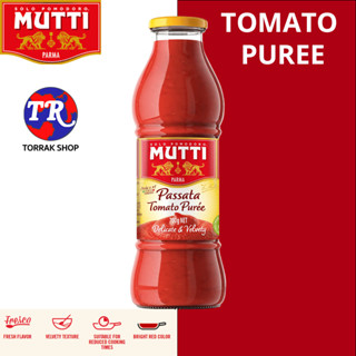 Mutti TOMATO PUREE 700g น้ำซุปมะเขือเทศเข้มข้น