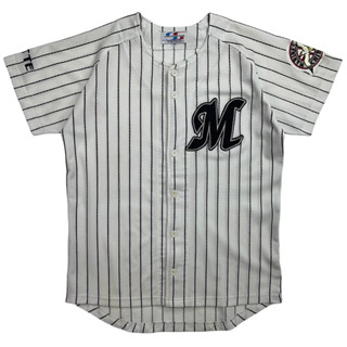 เสื้อเบสบอลทีม Marines Chiaba Size 130-150-M-L