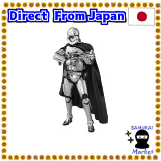 【Direct From Japan】 S.H. Figuarts Star Wars (Star Wars) Captain Fazma (The Last Jedi) about 155mm Abs &amp; PVC Painted Movable Figure