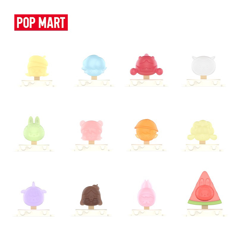 พร้อมส่งแบบระบุตัว Pop MART POP BEAN MINI ICE POP SERIES