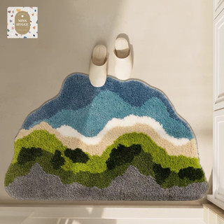 Dense forest moss rug- พรมขนหนานุ่มมินิมอลตรงปก🌿🦖preorder[miss.hygge]