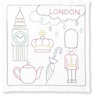 Olympus ชุดปัก Sashiko ลาย London sk-389